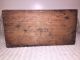 Antique Crown No Horse Nails In Dovetailed Wooden Box Primitives photo 4