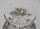 Rare Art Deco Haida Steinschonau Cut Crystal Glass Tazza Footed Bowl Palda Era Bowls photo 6