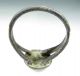 Rare Post Medieval Bronze Love Ring With Two Hearts On Bezel - Wearable - Jk22 Roman photo 1