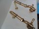 Fantastic Mega Rare Victorian Solid Brass Kitchen Taps Ideal Belfast Sink Other Antique Hardware photo 3