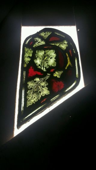 Piece Of Stained Glass Tracery photo