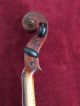 Very Rare Antique Violin By Frank A Thomas 1949 Restored & Varnished 1972 String photo 2