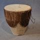 Antique Tribal African Drum Use As Side Table Occasional Small Low C1910 Edwardian (1901-1910) photo 2