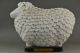 Old Decoration Jingdezhen Porcelain Carving Bring Fortune Sheep Statue Nr Other Chinese Antiques photo 3