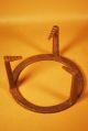 Japanese Antique Traditional Iron Tripod / Tea Pot Stand / Tetsubin In Hibachi Other Japanese Antiques photo 2