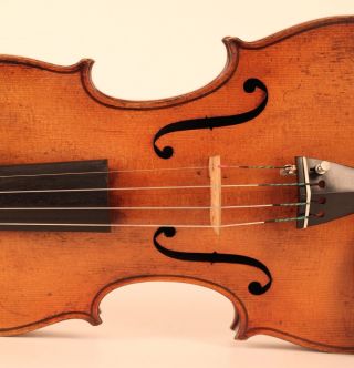 Rare And Fine Old Violin G.  Pedrazzini Geige Violon Violine Violino Viola Italian photo