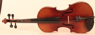 Old Interesting Violin Lab.  G.  Pollastri 1926 Geige Violon Violino Violine Viola photo