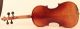 Old Interesting Violin Lab.  G.  Pollastri 1926 Geige Violon Violino Violine Viola String photo 2