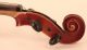 Old Interesting Violin Lab.  G.  Pollastri 1926 Geige Violon Violino Violine Viola String photo 7