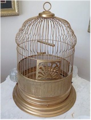Old Antique Metal Bird Cage No.  106 Patent June 19.  19 Charming Cage photo