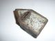 Early Primitive Child ' S Tin Bank Primitives photo 2