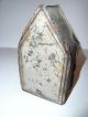 Early Primitive Child ' S Tin Bank Primitives photo 3