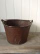 Vintage Copper Pail - Barn Find Primitives photo 1