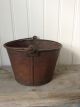 Vintage Copper Pail - Barn Find Primitives photo 2