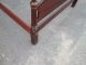 56158 Solid Mahogany Full Size Bed W/ Wood Side Rails 1900-1950 photo 8