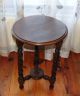 French Barley Twist 19  = 48 Cm Tall Side Table Plant Table 1900-1950 photo 1