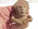 Mayan Whistle Figure Pre - Columbian Archaic Ancient Artifact Olmec Zapotec Toltec The Americas photo 1