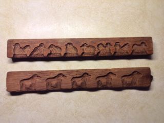 Antique Wood Butter/maple Sugar/candy Mold - Kitchen Equipment photo