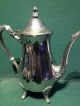 3x Vintage Silver Plated Items M&r & Leonard - Coffee Pot,  Jug & Sugar Bowl Pitchers & Jugs photo 7