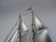 Solid Sterling Silver Yacht Ship Sailboat By Seki Japan Scrap 200 Grams 7 Oz Nr Other Antique Sterling Silver photo 5