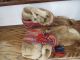 Antique Reindeer Hide,  Hand Crafted Snow Boots & Snow Shoes Other Antique Decorative Arts photo 5