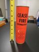 Rare Vintage Cease - Fire Hand Held Fire Extinguisher - In Tube Other Mercantile Antiques photo 4