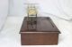 Vintage Brass Desktop Postal Scale With Drawer,  Weights,  Envelopes & Note Paper Scales photo 3