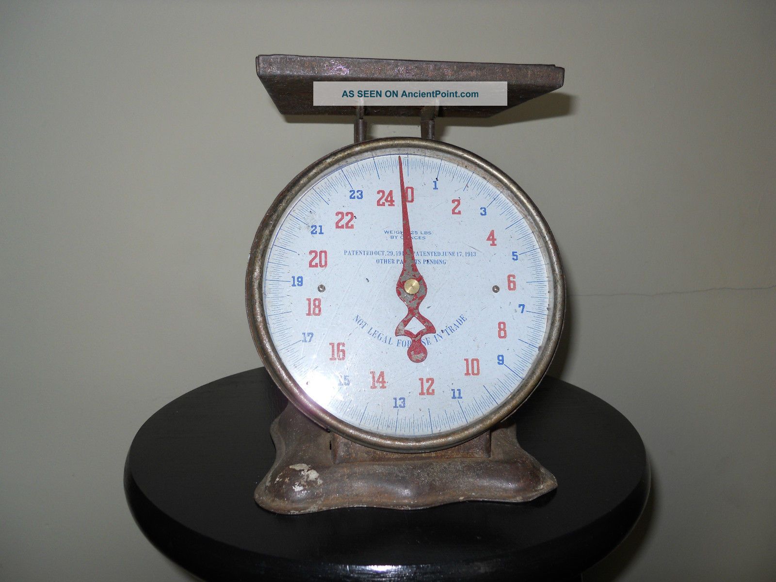 Antique Scale From American Family Scale Co.  Inc.  Patented 1912 Scales photo