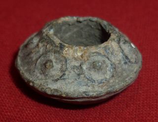 Viking Ancient Bead - Amulet / Pendant Circa 700 - 800 Ad - 1818 photo