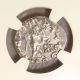 80 - 65 Bc Kingdom Of Bactria Ancient Greek Silver Drachm Ngc Choice Au 4/5 4/5 Greek photo 1