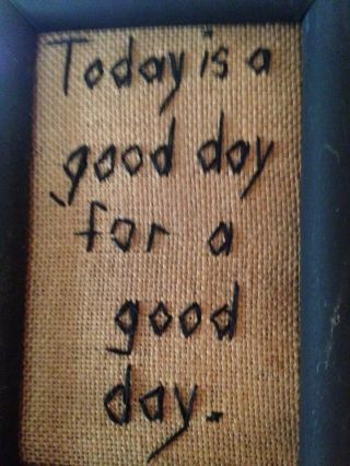 Vintage Farmhouse Mini Tuckaway Fixer Upper Style Saying Today Is A Good Day photo