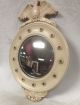 Vintage Federal Convex Mirror With Federal Eagle 13 Stars Wood Frame Mirrors photo 1