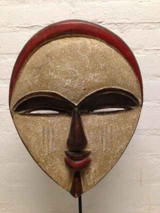 Gabon: African Tribal Mask From The Galoa. photo
