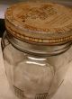 Vintage Mclaughlin ' S 3 Lb Manor House Coffee Clear Glass Jar With Lid 1936 Owens Other Antique Home & Hearth photo 5