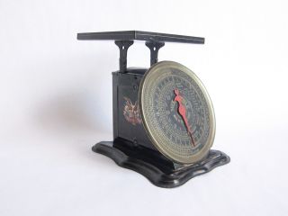 Antique Scales,  1906 Mercantile Mail & Express Weighing Scale photo