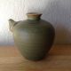 Vintage Mcm Japanese Porcelain Studio Art Pottery Vase Figural Frog Sculpture Vases photo 1