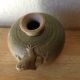 Vintage Mcm Japanese Porcelain Studio Art Pottery Vase Figural Frog Sculpture Vases photo 4