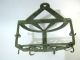 Antique Brass Utensil Holder Rack,  Kitchen Utensil Hook Rack Primitives photo 1