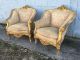 , Pair,  French,  Louis Xv Chairs,  Antique/vintage,  Rare 1900-1950 photo 1
