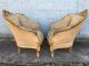 , Pair,  French,  Louis Xv Chairs,  Antique/vintage,  Rare 1900-1950 photo 3