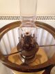 A Vintage Small Kosmos Brass Oil Lamp With Shade Order Pretty Item 20th Century photo 6