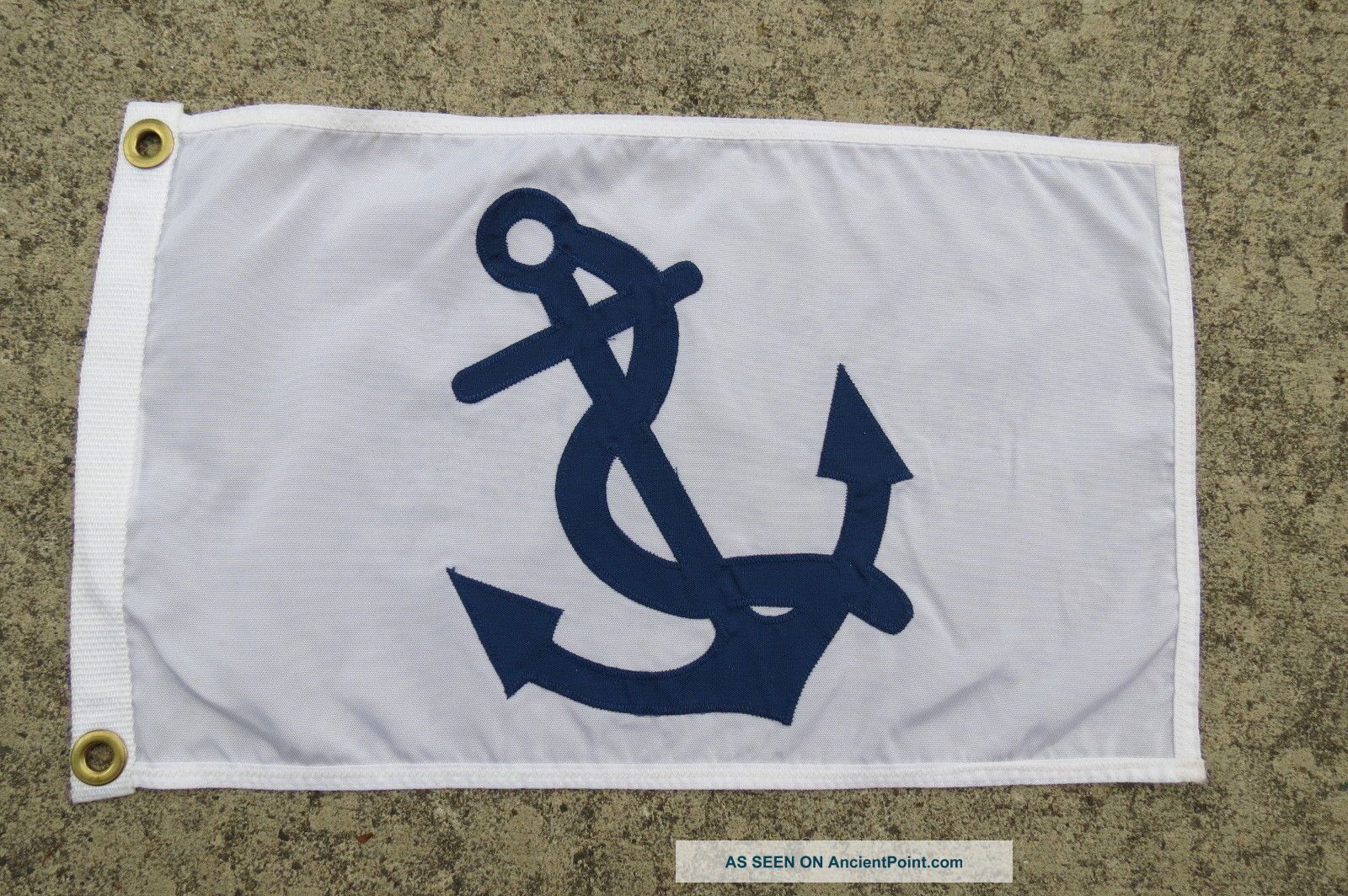 12 X 19 Canvas Flag Yacht Club Sailboat Ship Boat Signal (876) Plaques & Signs photo