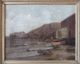 Fine Antique Oil Canvas/william Huston/fisherman & Dories/monhegan Maine Other Maritime Antiques photo 10