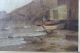 Fine Antique Oil Canvas/william Huston/fisherman & Dories/monhegan Maine Other Maritime Antiques photo 6