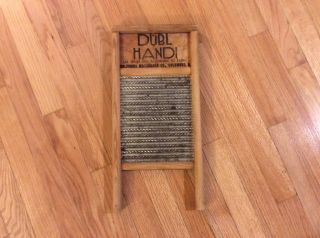 Columbus Washboard Company Dubl Handl Lingerie Small Antique photo