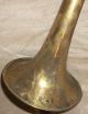 Vintage Trombone Victor Howard W Foote&co York&sons Mouthpiece Old Leather Case& Brass photo 9