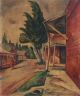 Charles Surendorf - Large California Painting 1948 - Gold Rush Columbia Arts & Crafts Movement photo 1