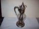 Vintage Newport Silverplate Coffee / Tea Glass Carafe With Candle Base Warmer Tea/Coffee Pots & Sets photo 4