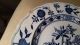 Rare Orig Antique Victorian 1870 ' S Dresden B.  W.  &c Plate Blue Floral Dish Vintage Plates & Chargers photo 7