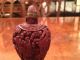 A Chinese Qing Dynasty Carved Cinnabar Snuff Bottle With Stand. Buddha photo 5